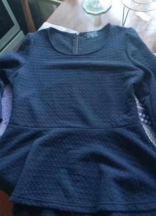 Платье-туника девочке на 10-12 лет