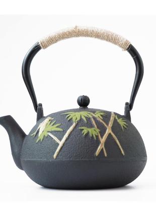 Чайник чугунный тецубин с ситом "цекада" 1100мл