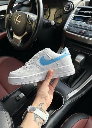 Nike air force mini swoosh blue