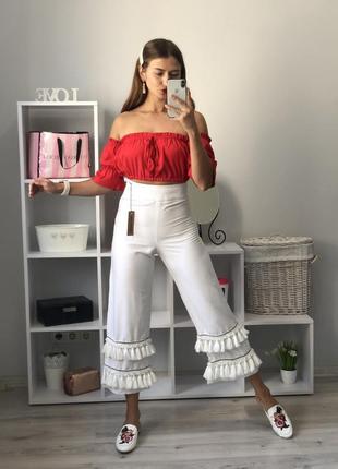 Кюлоты белые river island
