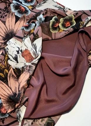 Шикарное платье с цветочным принтом в пол juicy couture8 фото