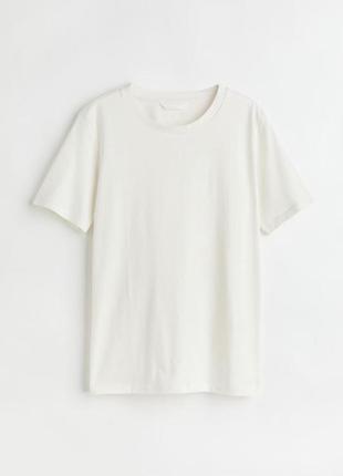Біла футболка h&m1 фото