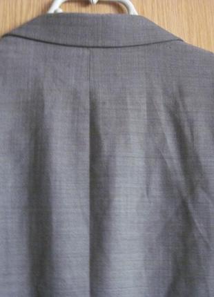 .новый легкий, тонкий серый пиджак " s.oliwer " w38 long шерсть 50%8 фото