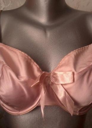 Атласний бюстгальтер 90 з