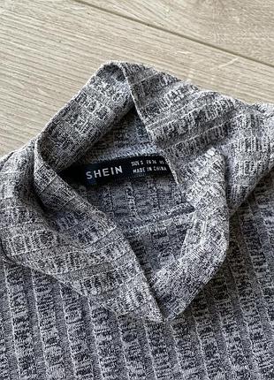 Класна сукня shein в рубчик 3