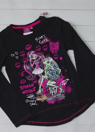 Футболка с длинным рукавом monster high есть замеры