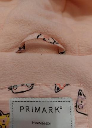 Курточка утепленная на девочку primark2 фото