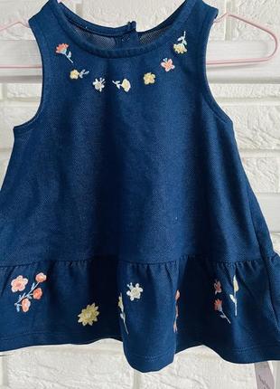 Сарафан, платье, 0-3 месяцев