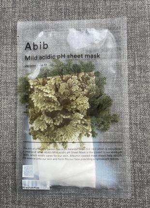 Abib mild acidic ph sheet mask #jericho rose fit1 фото