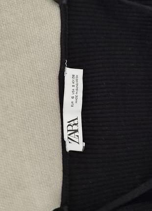 Блуза zara черная 3