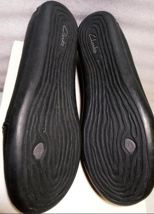 Кожаные туфли clarks 38-39 размер4 фото