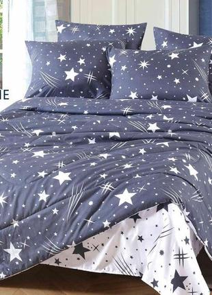 Шикарное постельное белье евро размер 200×230 сатин турция комплект постельного белья с летним одеялом2 фото