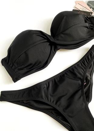 Victoria's secret original 32b 70b 75a 34b 34c 34d 36b 80b 75b 75c 75d 80c 80dd 36c 36dd 80e  xs s m l купальник бандо бікіні itsy класичний