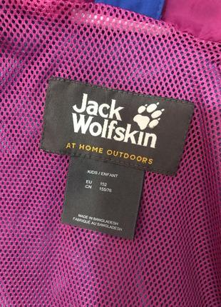 Брендова куртка вітровка мембрана jack wolfskin4 фото