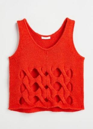 В’язаний топ h&amp;m