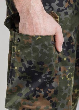 Брюки джогери бундес bundeswehr камуфляж з манжетами чоловічі штани4 фото