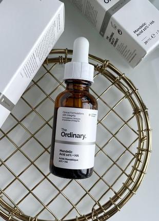 Пілінг з мигдальною кислотою the ordinary mandelic acid 10% + ha 30ml