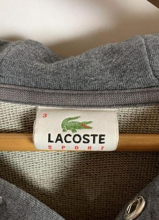 Худи с карманами lacoste7 фото