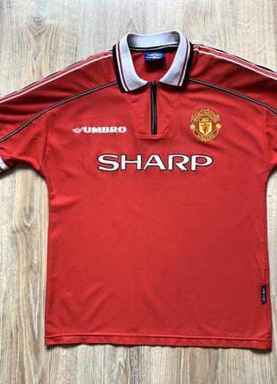 Мужская коллекционная футбольная джерси umbro sharp manchester united