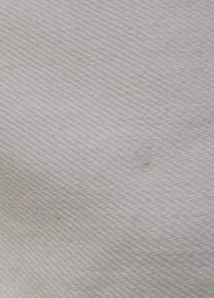 Коттоновые молочные плотные брюки багги / кюлоты uniqlo6 фото