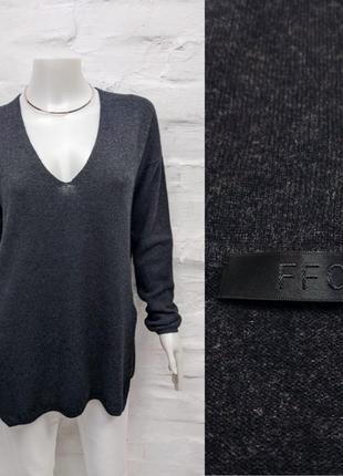 Ffc элегантный пуловер из кашемира и мягкой шерсти