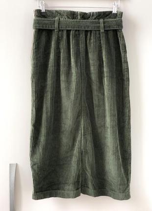 Вельветовая юбка меди2 фото