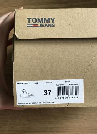 Кеди tommy hilfiger / tommy jeans7 фото