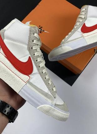 Кеды nike blazer mid pro club white original новые в коробке