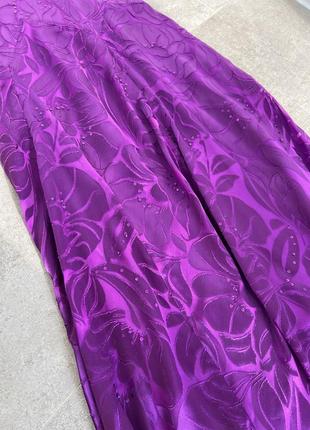 Роскошное винтажное шелковое длинное платье от monsoon7 фото