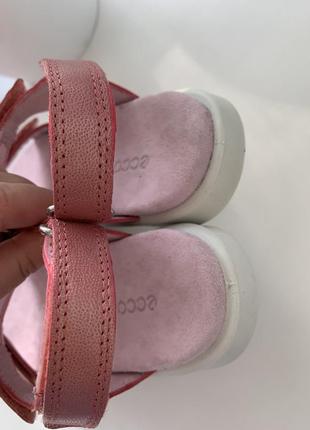 Ecco детские босоножки оригинал сандалии босоножки для девочек7 фото
