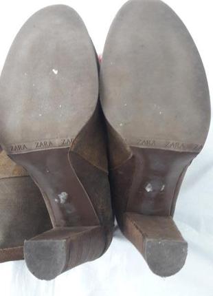 Оригинальные сапоги zara3 фото