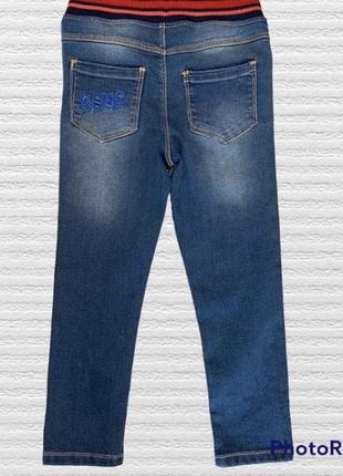 M&co джинсы мягкие эластичные джинсы на резинке3 фото