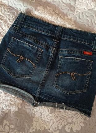 Джинсовая мини-юбка guess