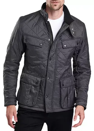 Barbour international ariel black l