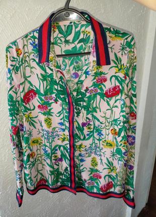 Рубашка шифоновая размер м-л