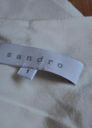 Sandro шелковый топ блуза оригинал8 фото