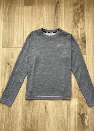 Бігова кофта nike running pacer dri-fit thumbhole pullover