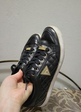 Кеды кожаные guess