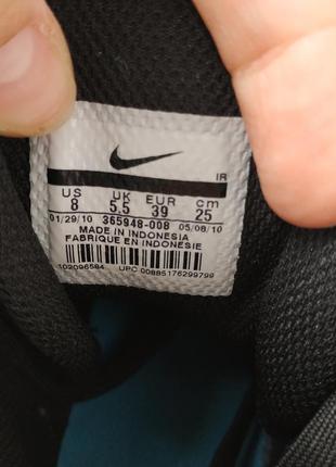 Шкіряні високі кеди nike 39р. 26 див.8 фото