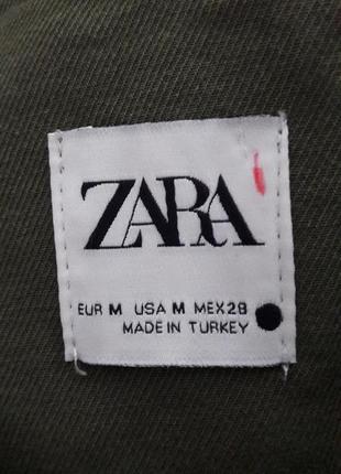 Стильный коттоновый oversize пиджак zara7 фото
