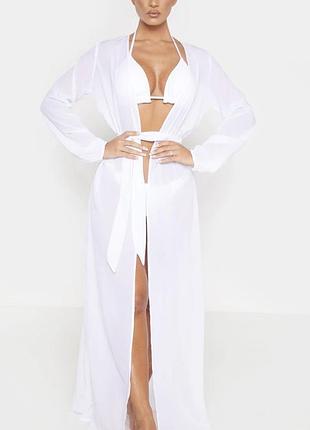 Довга сукня кімоно з поясом ❤️‍🔥 plt