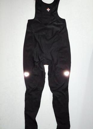 Велоштани pearl izumi elite thermal cycling bib tights велоформа чорні (xl)3 фото