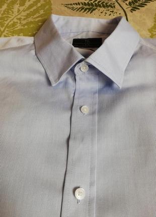 Фирменная шикарная рубашка taylor & wright 100% коттон2 фото