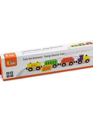 Набор для железной дороги viga toys грузовой поезд с топливом (50820) ll2 фото