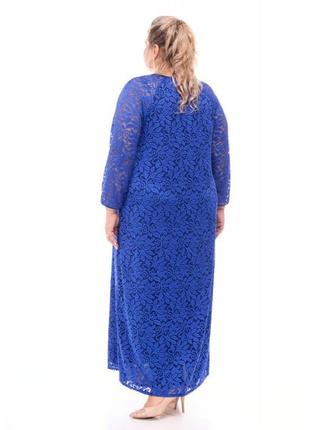Платье лилиан большого размера 66-68; 70-72; 74-76 ll4 фото