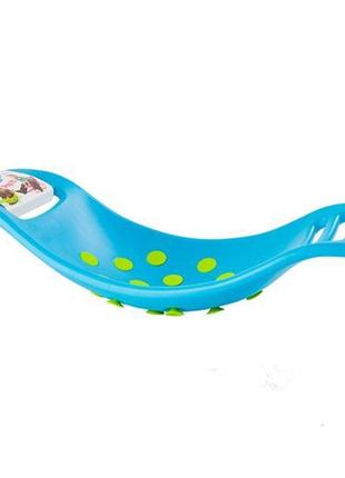 Качалка-балансир с присосками fat brain toys teeter popper синий  (f0951ml) ll