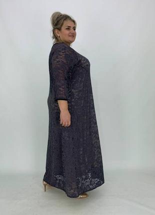 Платье лилиан большого размера 66-68; 70-72; 74-76 ll2 фото