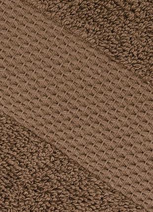 Махровое полотенце (коричневий) 50х90см 1616762 фото