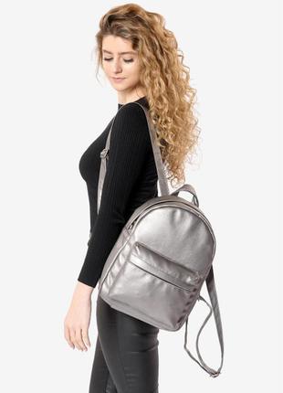Жіночий рюкзак sambag brix bb silver dark