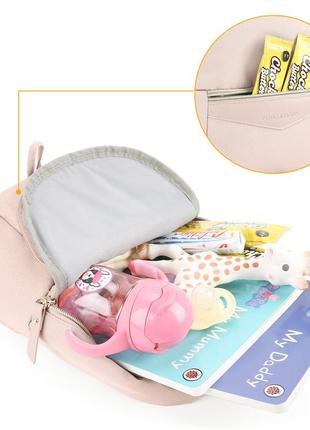 Рюкзак для детей школу mommore розовый (mm3201301a012) ll5 фото